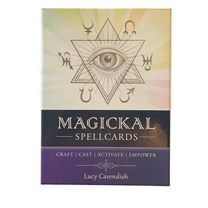 Magickal Spellcards 45 Card Deck and Guidebook By Lucy Cavendish